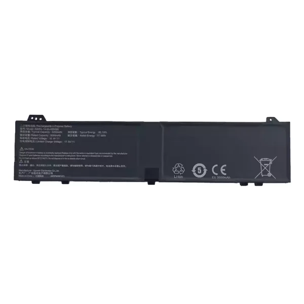 Laptop battery for MECHREVO GXIDL-14-20-4S5050