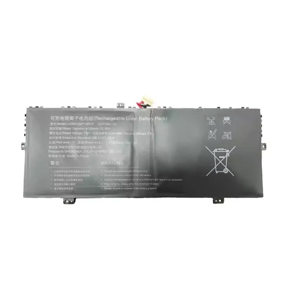Laptop battery for U2594122PV-2S1P JUMPER EZbook x3 air