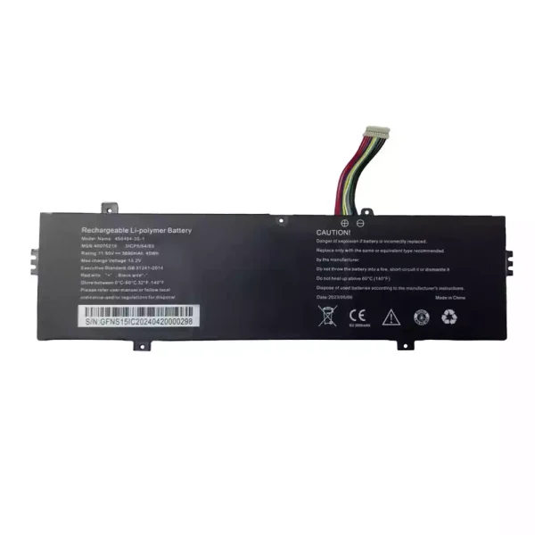 Laptop battery for 456484-3S-1