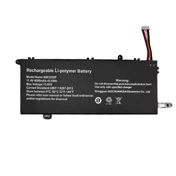 Laptop battery for 6083220P