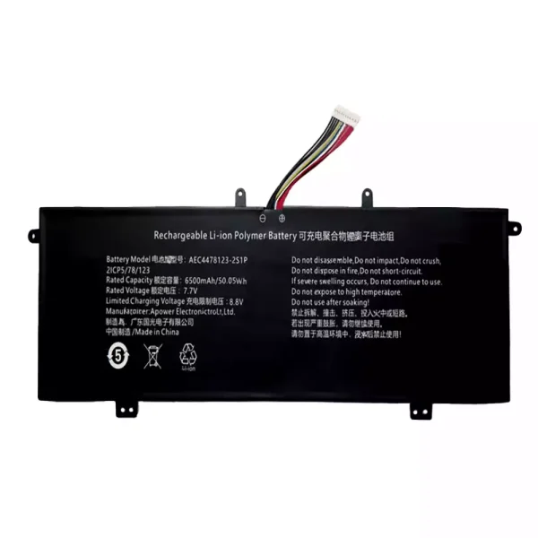 Laptop battery for AEC4478123-2S1P