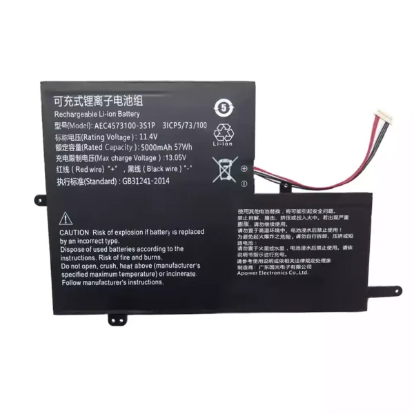 Laptop battery for AEC4573100-3S1P