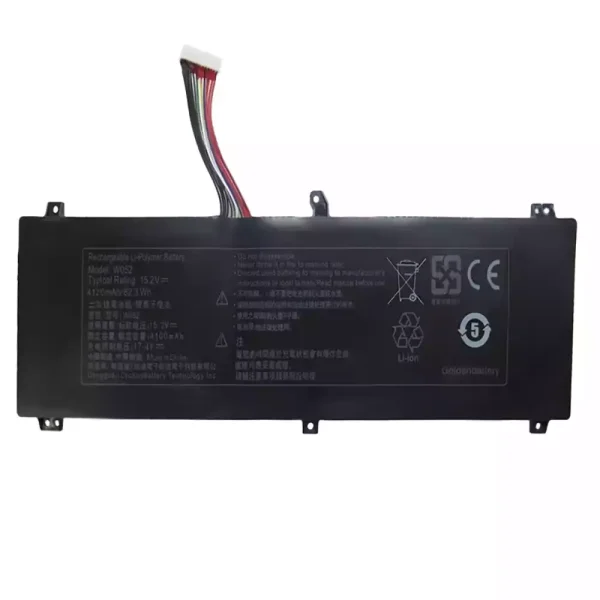 Laptop battery for W052