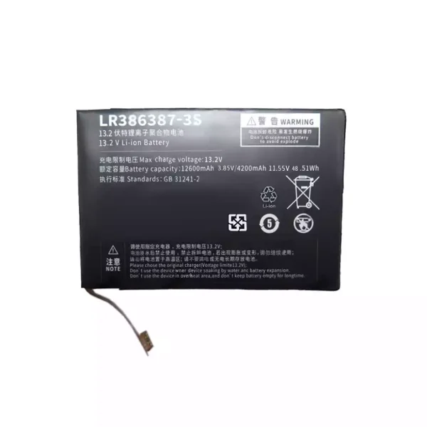 Laptop battery for LR386387-3S