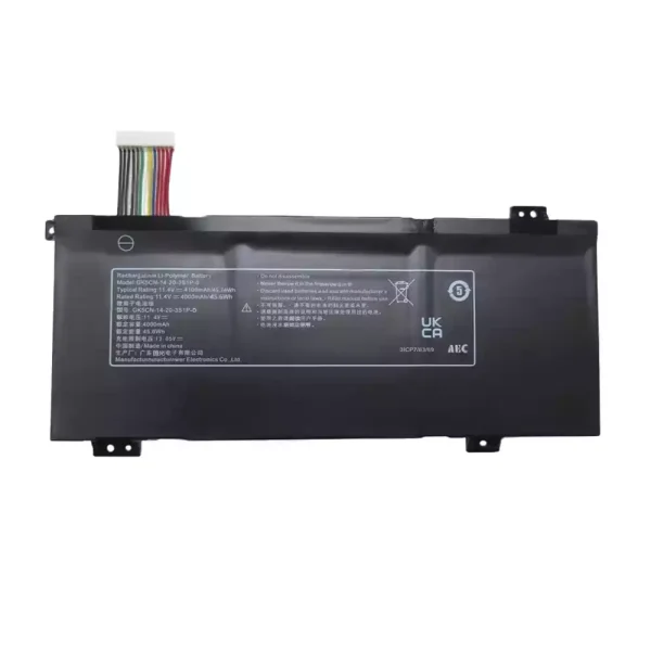 Laptop battery for GK5CN-14-20-3S1P-0