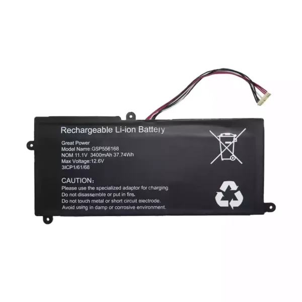 Laptop battery for GSP556168