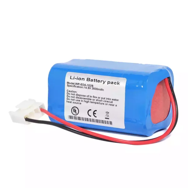New Battery for KADEY YASEN WP-EDA-102B ECG-9012 ECG-903 ECG-903A ECG-923