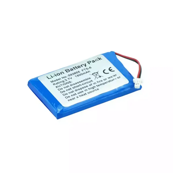 New Battery for EDAN 593855 1ICP6/39/55 FTS-3 FTS-6