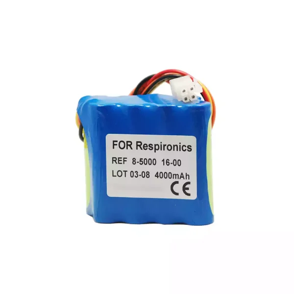New Battery for 8-5000 16-00,RESPIRONICS BiPAP Focus Ventilator