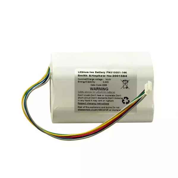 New Battery for LG144,510001-144,Smith & Nephew No.2001584,RENASYS GO