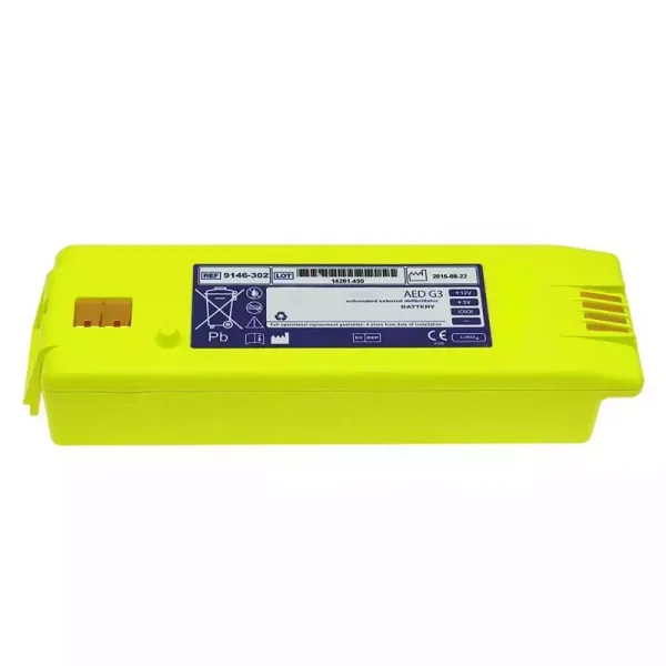 New Battery for ZOLL Powerheart AED G3,G3 Plus,9142,9146 AED,Powerheart AED G3 9390E,9390A,9300E 9300A