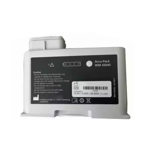New Battery for Weinmann WM45045 MEDUMAT Standard