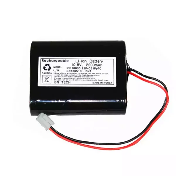 New Battery for BIONET BN130510-BNT icr18650 22f-031pptc compact 7 compact 5