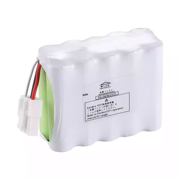 New Battery for Kenz Cardico 1210 Cardico 1211 HHR-38AF25G1