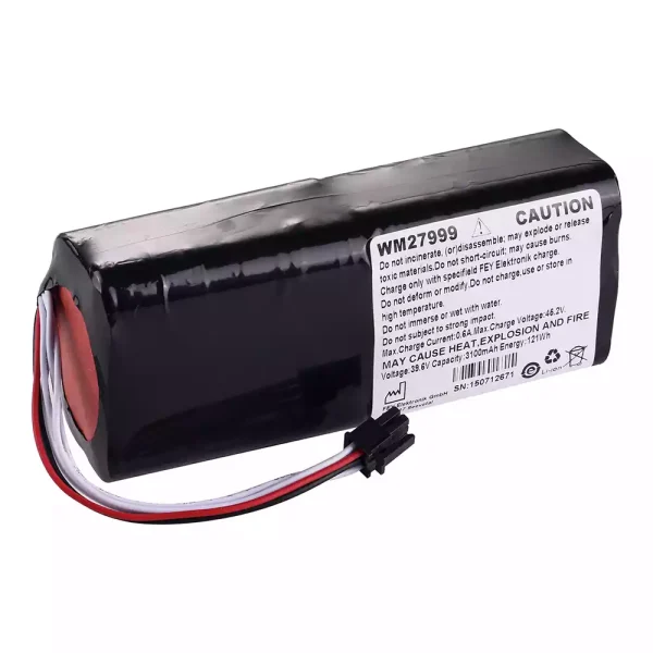 New Battery for Fabricante WEINMANN WM27999 WM15876 WM27929