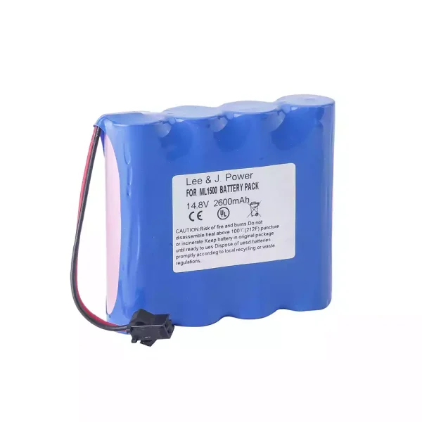 New Battery for Million ML1500 LPO155-14 8V-2.2AH FY-18650LP01555