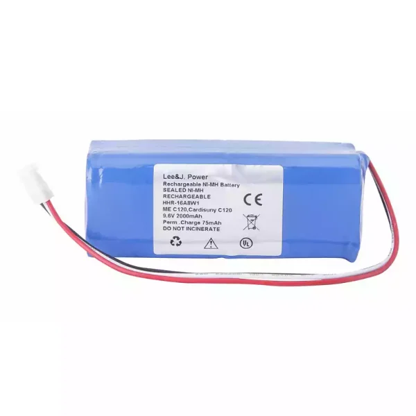 New Battery for Fukuda HHR-16A8W1,Fukuda ME Cardisuny C-120,ME C120