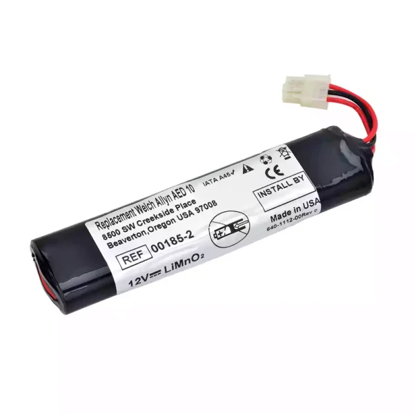 New Battery for Welch Allyn 00185-2 7919-2 B11387,8000-0807-01,POWERSTICK 2