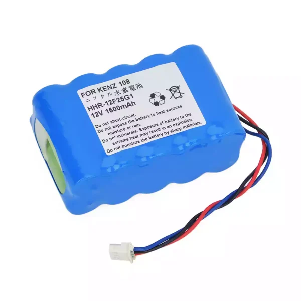 New Battery for Kenz Cardico ECG-108 ECG-110 HHR-12F25G1