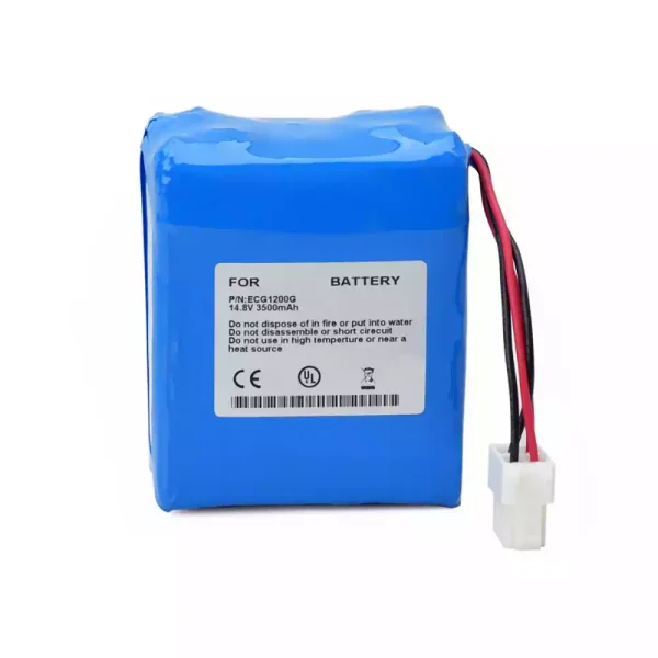 New Battery for CONTEC ECG-1200 ECG-1200G ECG-1600D