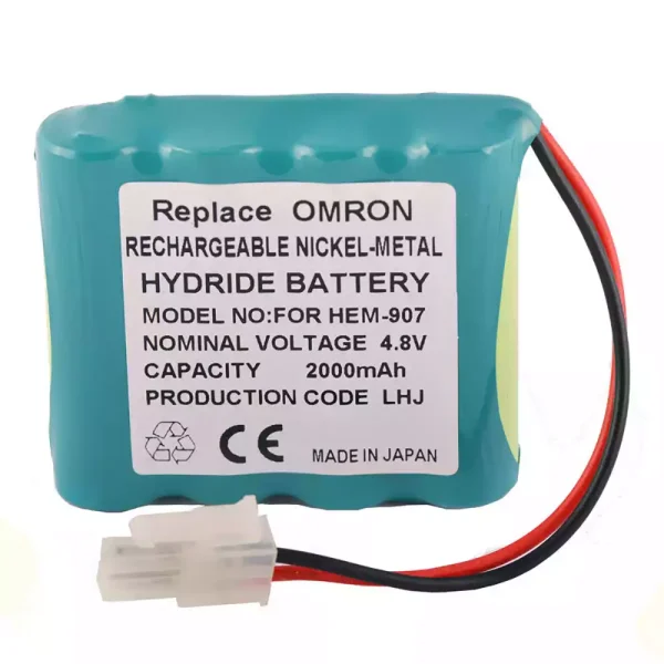 New Battery for Omron HEM-907,HEM-907XL,48H907N-AU