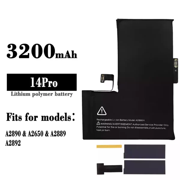 Original new battery A2866H for iPhone 14 pro
