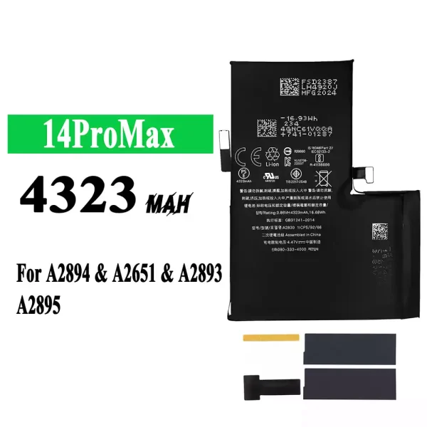 Original new battery A2830 for iPhone 14 Pro Max