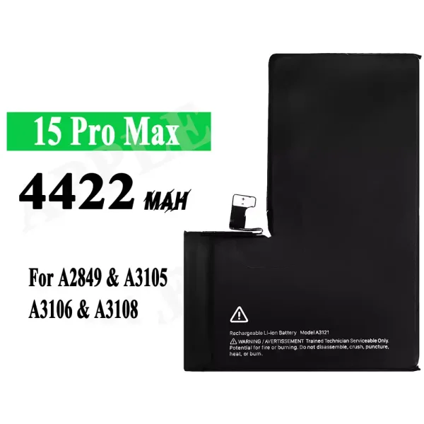 Original new battery A3121 for iPhone 15 pro max