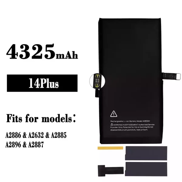 Original new battery A2850H for iPhone 14 plus