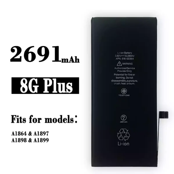 Original new battery 616-00364 for IPHONE 8 Plus
