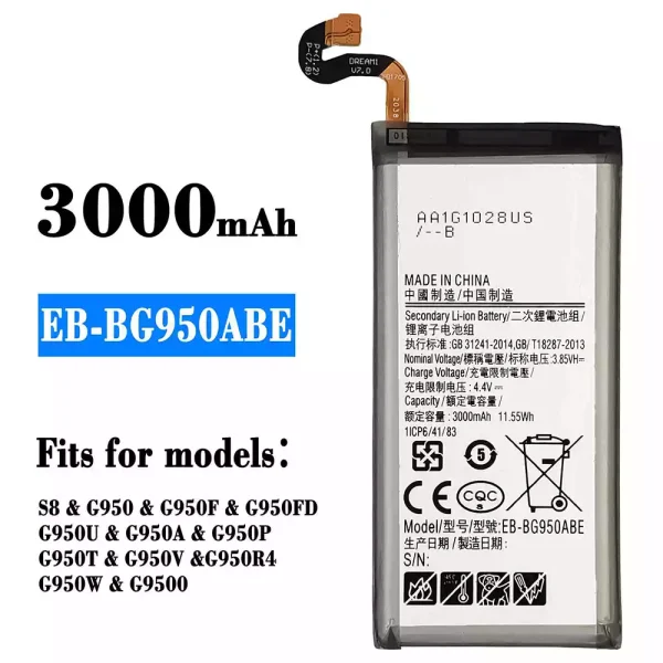 Original new battery EB-BG950ABE for Samsung S8