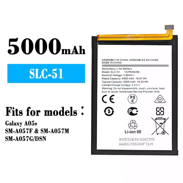 Original new battery SLC-51 for Samsung Galaxy A05s