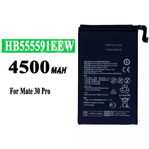 Original new battery HB555591EEW for HUAWEI Mate 30 Pro