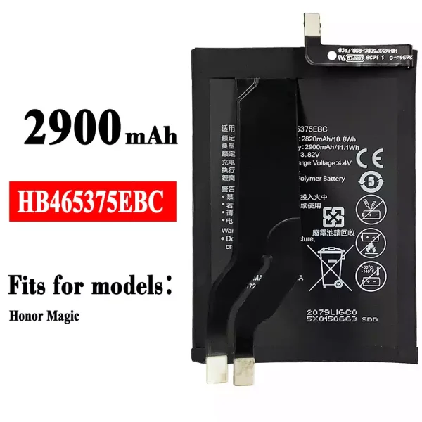 Original new battery HB465375EBC for HUAWEI Honor Magic