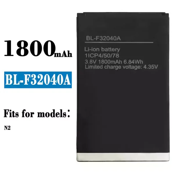 Original new battery BL-F32040A for Tecno N2