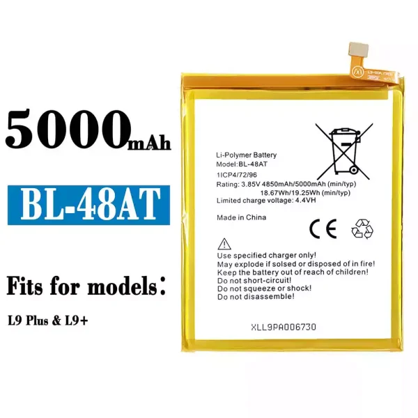 Original new battery BL-48AT for Tecno L9+ / L9 Plus
