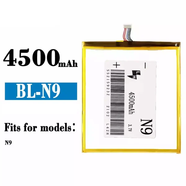 Original new battery BL-N9 for Tecno N9