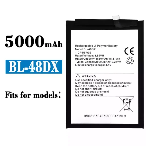 Original new battery BL-48DX for Infinix