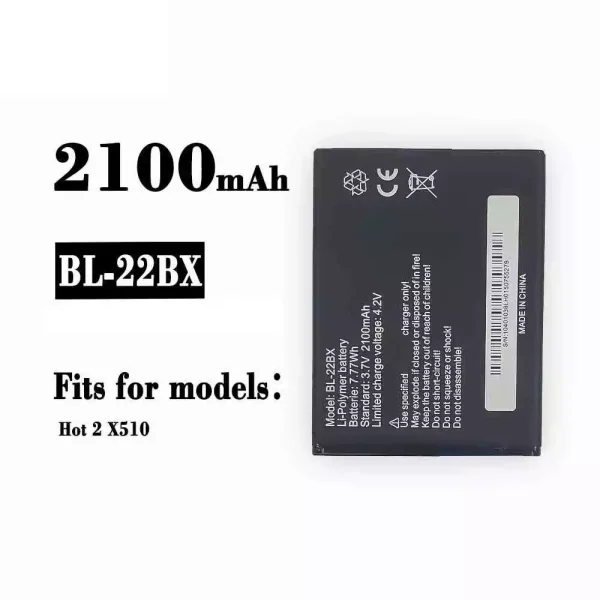 Original new battery BL-22BX for Infinix Hot 2