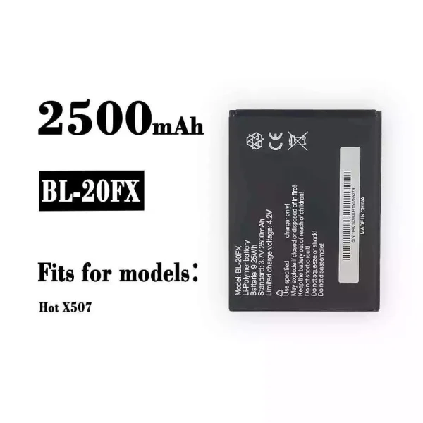 Original new battery BL-20FX  for Infinix Hot X507