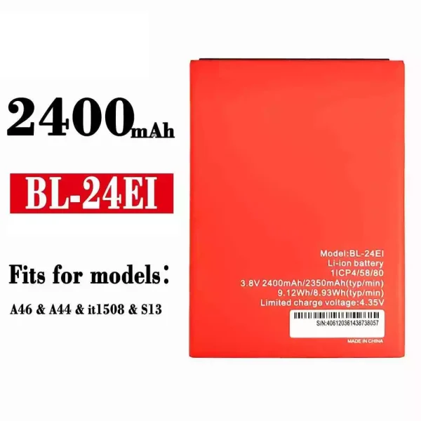 Original new battery BL-24EI for ITEL A46/A44/S13/it1508