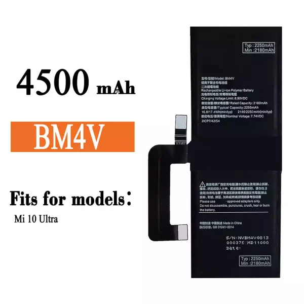 Original new battery BM4V for Xiaomi Mi 10 Ultra