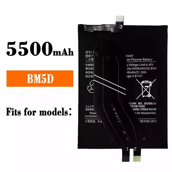 Original new battery BM5D for Xiaomi