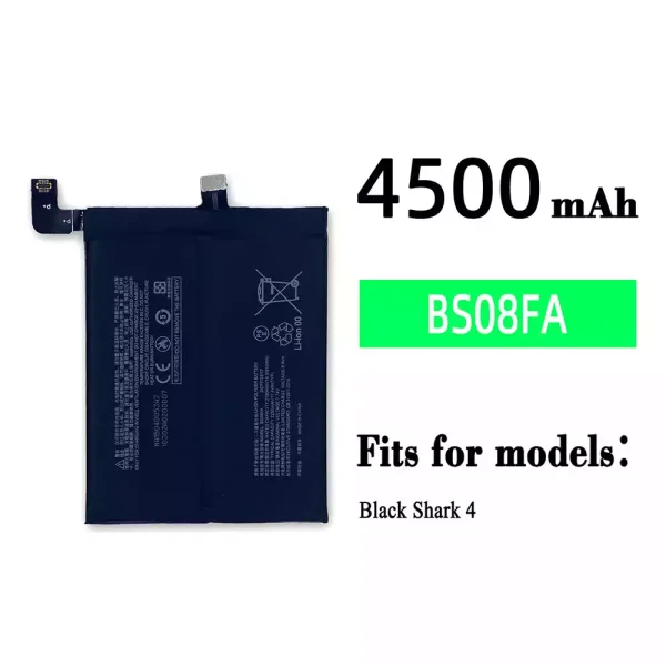 Original new battery BS08FA for Xiaomi Black Shark 4
