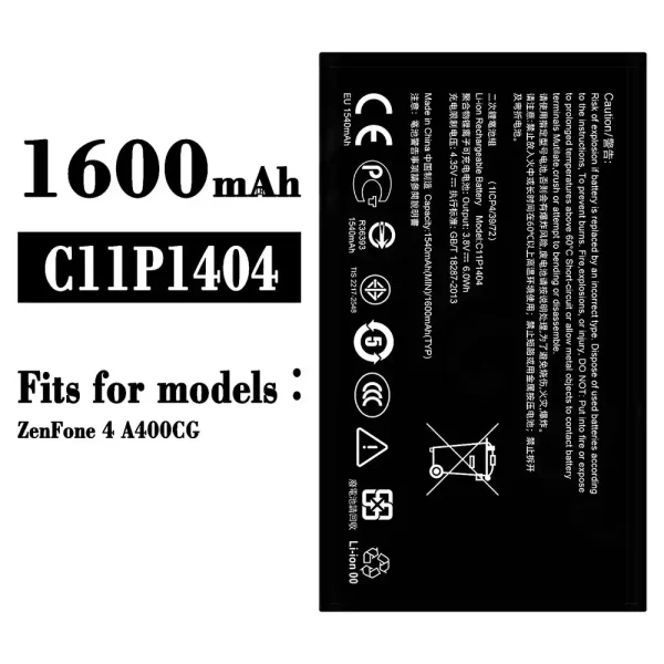 Original new battery C11P1404 for Asus ZenFone 4