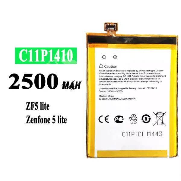 Original new battery C11P1410 for Asus Zenfone 5 Lite A502CG (2014) TOOK