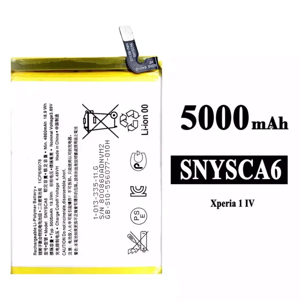 Original new battery SNYSCA6 for Sony Xperia 1 IV