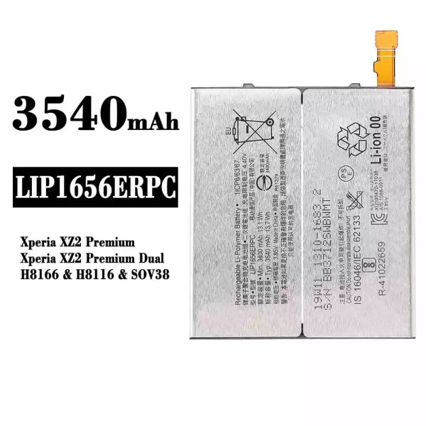 Original new battery LIP1656ERPC for Sony Xperia XZ2 Premium / Xperia XZ2 Premium Dual