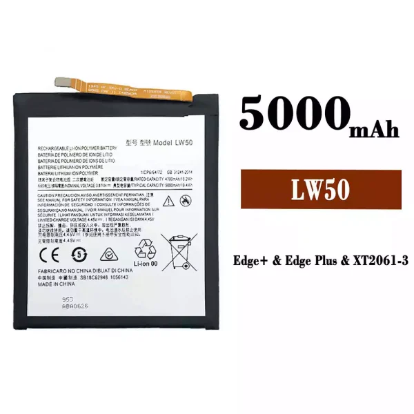 Original new battery LW50  for Motorola edge+ / edge Plus / XT2061-3