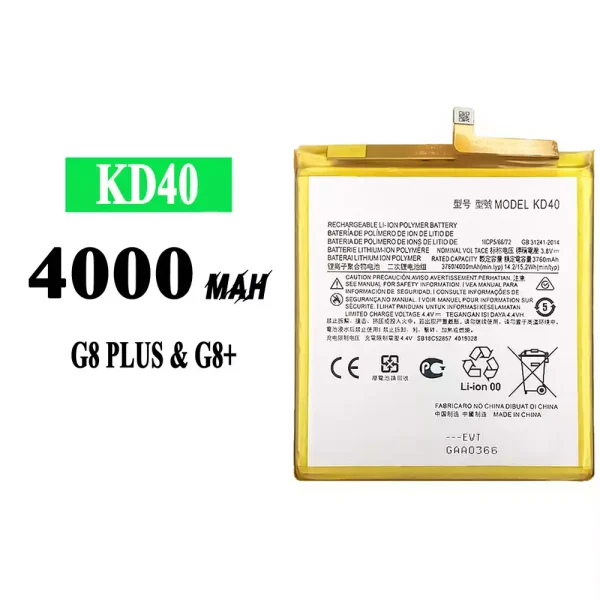 Original new battery KD40 for Motorola Moto G8 PLUS / G8+